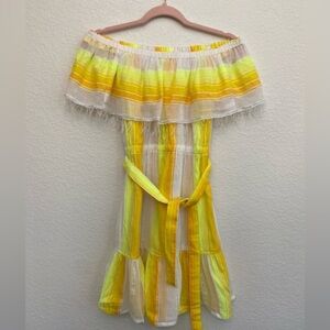 Lemlem Off The Shoulder Dress NWOT